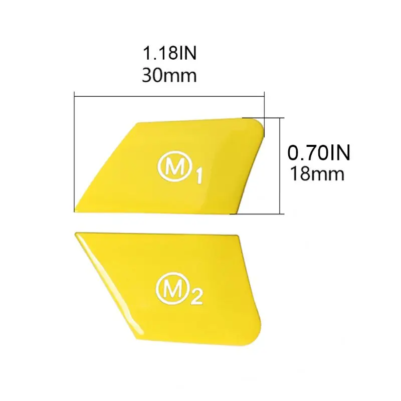 1 Набор Авто Рулевое колесо M1 M2 кнопка переключения режимов для B MW 1/2/3/4/5/6