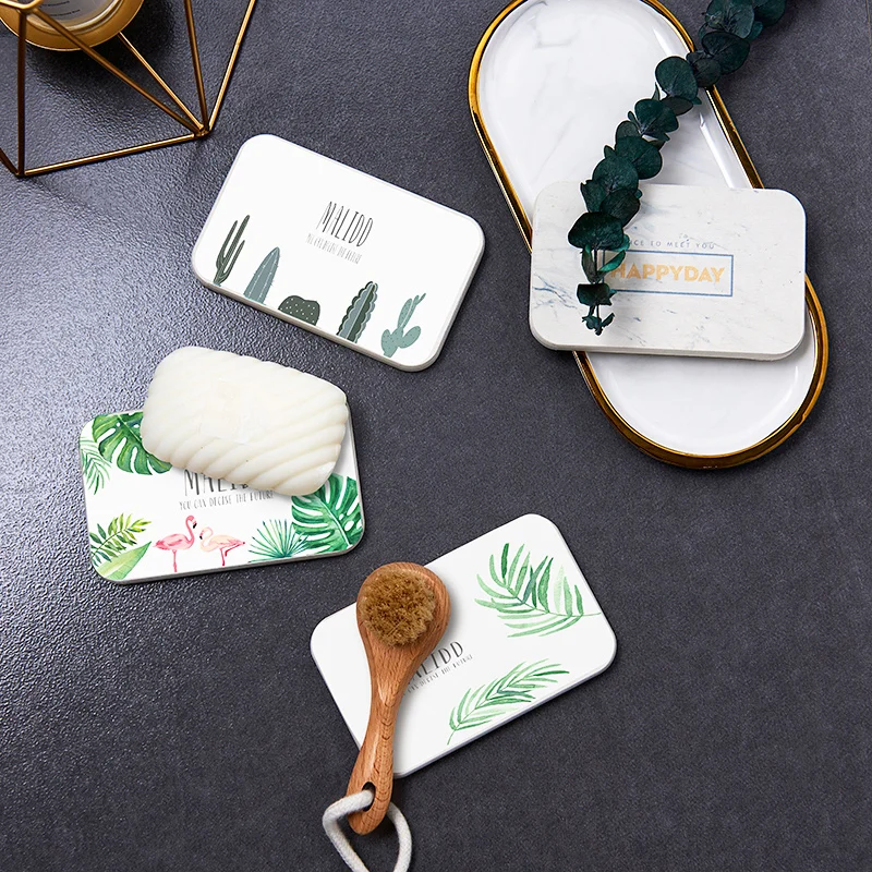 Мультяшный диатомовый грязевой мат для мойки земной умывальник водостойкие