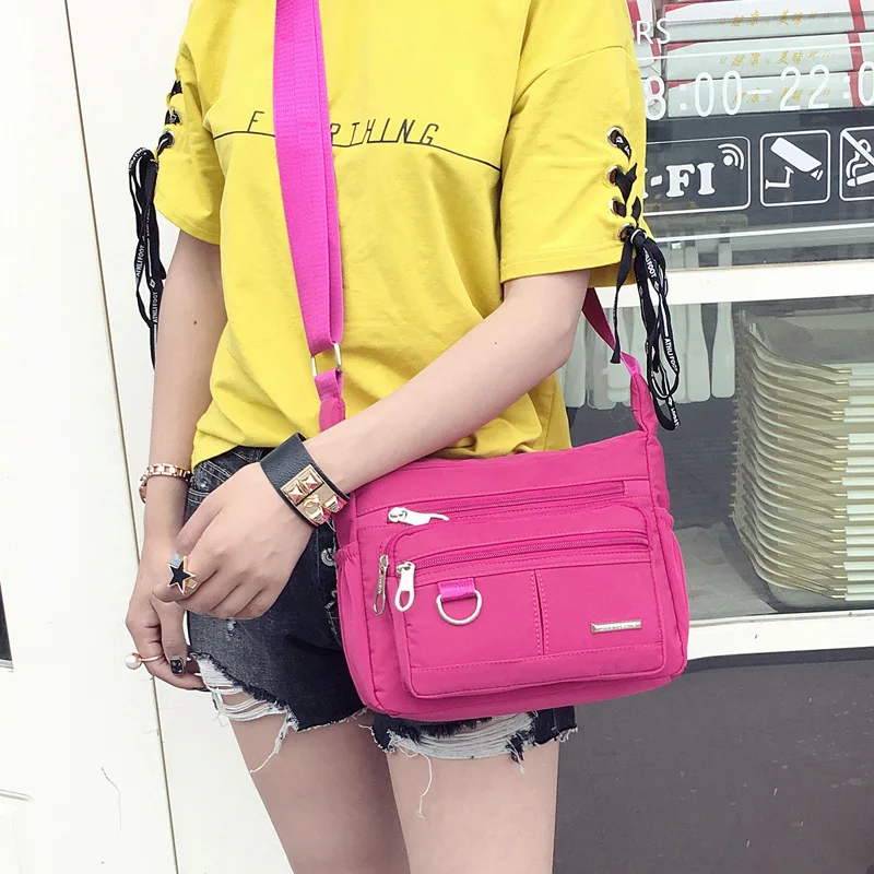 

New Oxford small shoulder bag women free shipping Fashion ladies bag Multi Pockets cross body bag woman Trendy Brand bag 2021