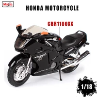 maisto 118 honda cbr1100xx dtc 600 bmw ducati moto car original authorized simulation alloy motorcycle model toy car collecting