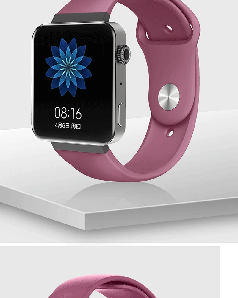 Мягкий силиконовый ремешок для часов для xiaomi smart watch, новинка, сменный ремешок для mi watch, резиновый ремешок для часов, аксессуары