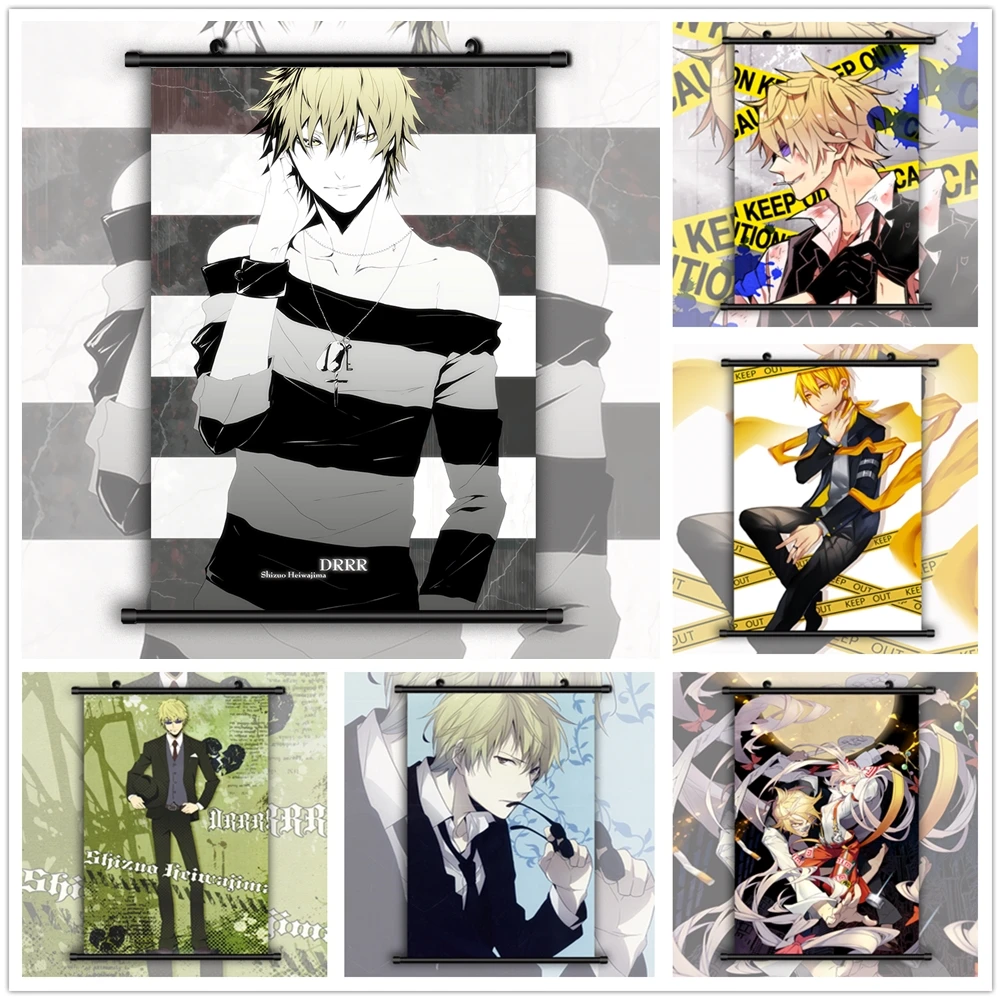 

DURARARA!! Shizuo Heiwajima Anime Manga HD Print Wall Poster Scroll