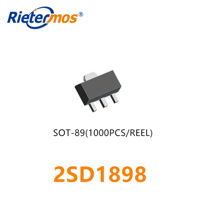1000 шт 2SD1898 SOT89 PNP SMD Сделано в Китае|smd|smd 100 |