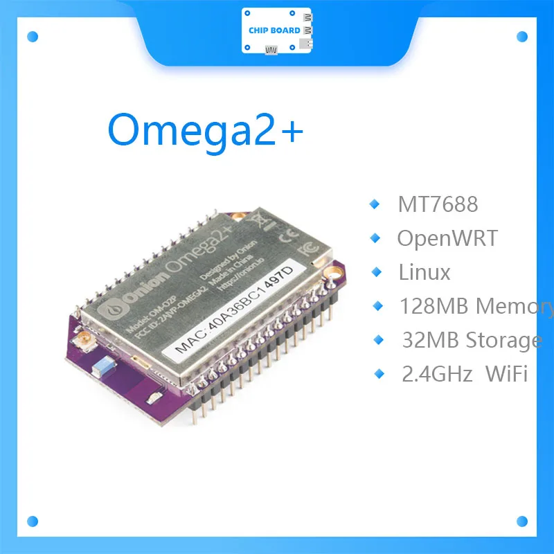 Лук Omega2 + MT7688OpenWRT Linux IoT макетная плата |