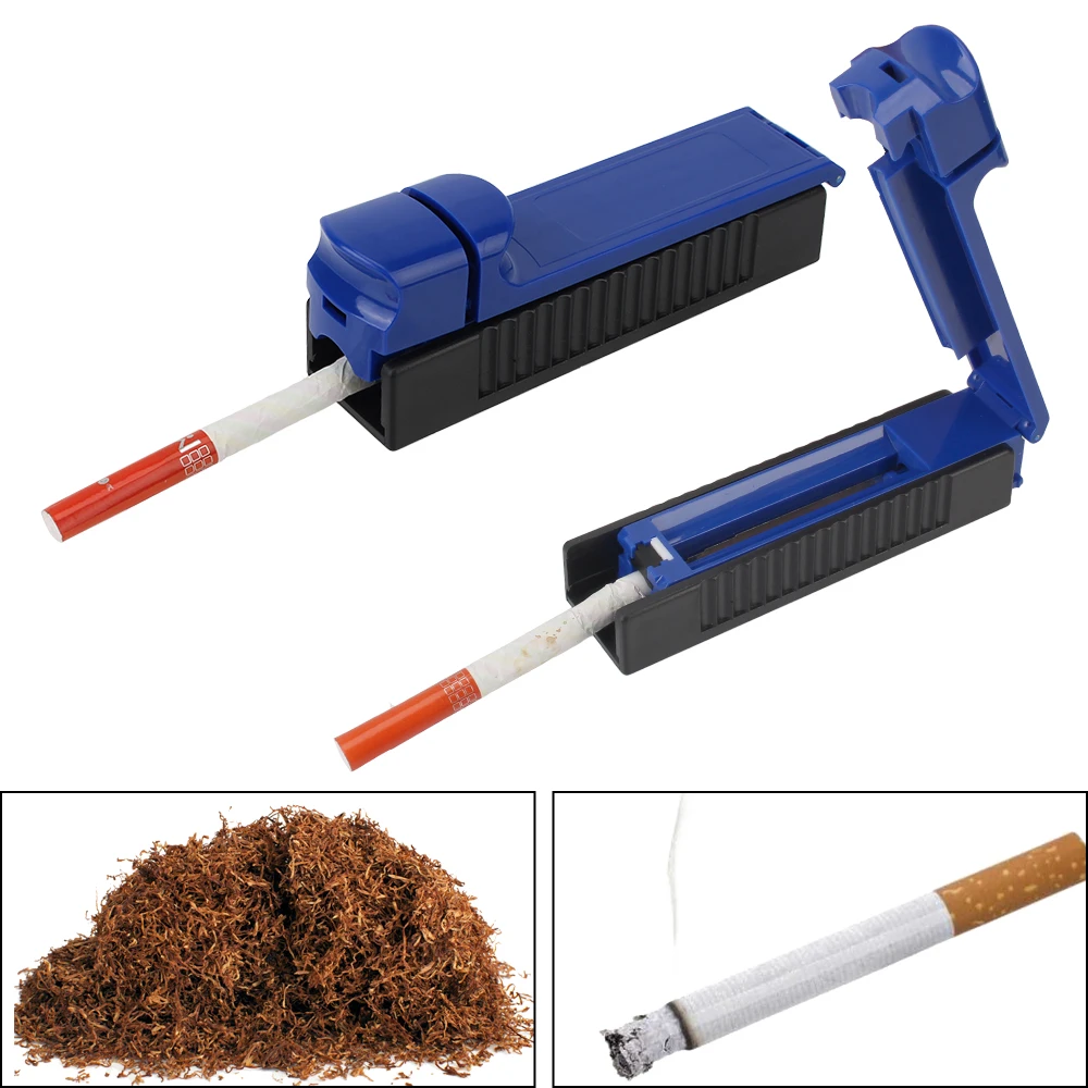 

Ручной Съемник сигарет, устройство для скручивания табака, устройство для самостоятельной сборки сигарет с одной трубкой, инструмент для к...