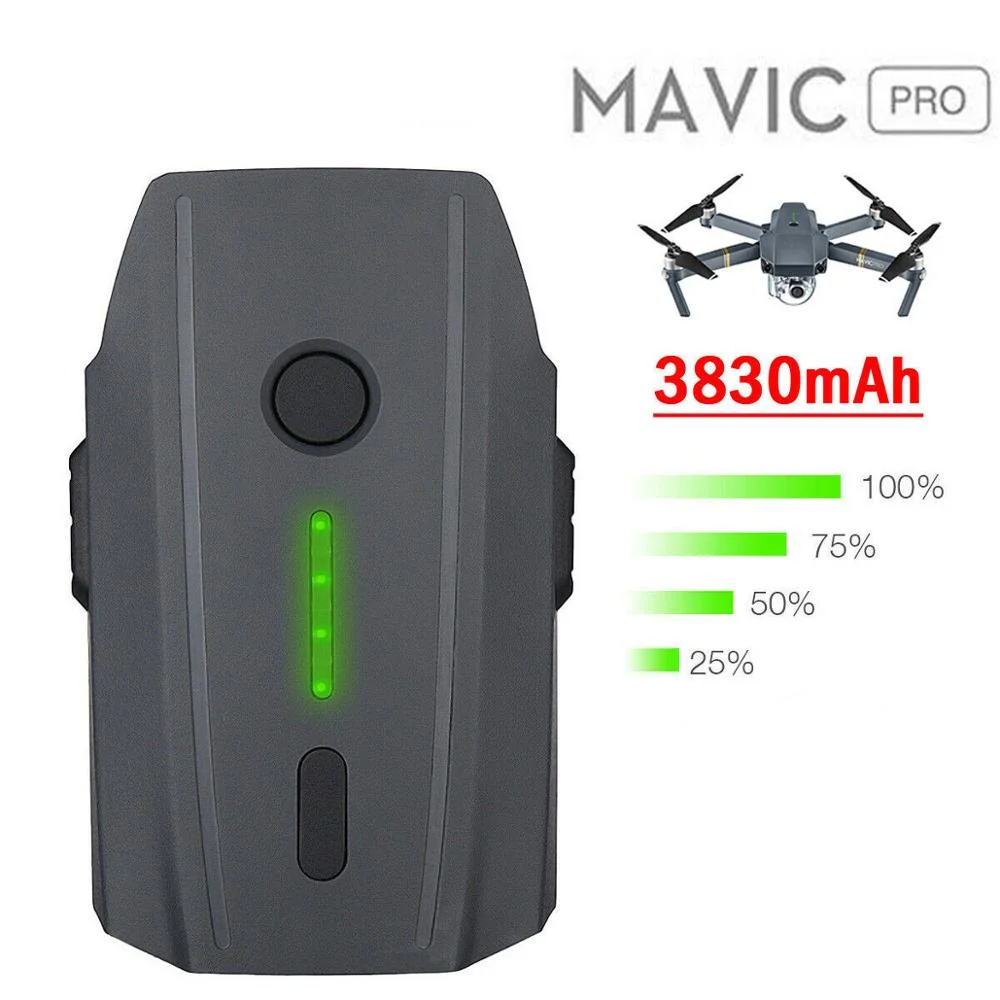

Battery For DJI Mavic Pro Intelligent Flight Battery 3830 mAh 11.4v Battery