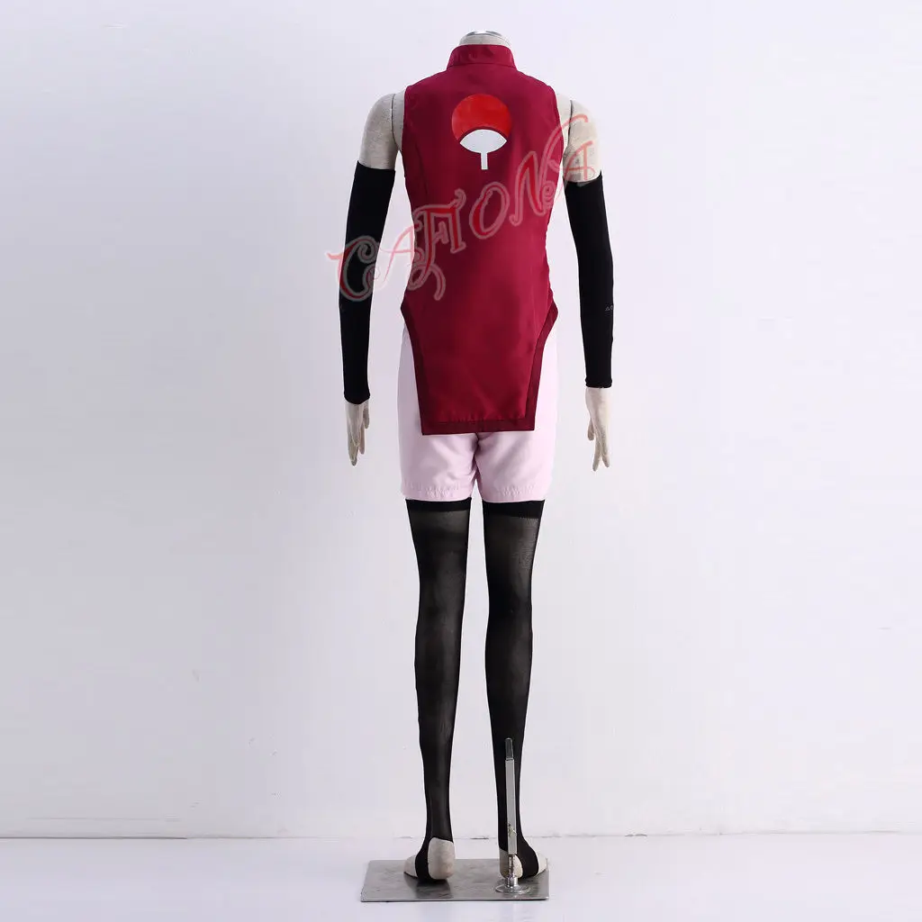 Hot Halloween Costumes for Women Sarah Uchiha BORUTO Cosplay Costume Adult and Kids Anime Outfits Pluse Size |