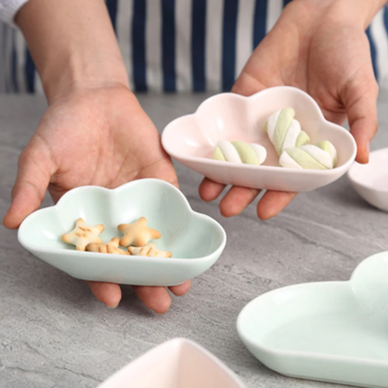 Lekoch 1 шт. креативный набор посуды милая маленькая наклейка мини поднос для фаст