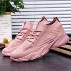 Новая женская обувь на весну и лето, кроссовки для пешего туризма, модная тенденция светильник чистая; Удобная дышащая обувь для отдыха и спорта на открытом воздухе женщин обувь