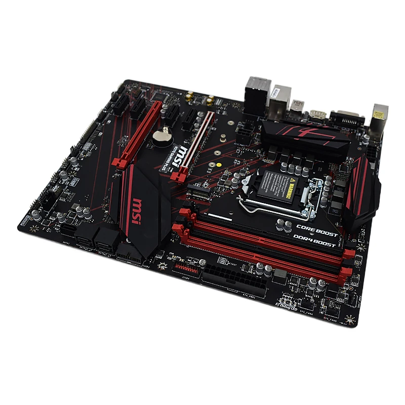 1151 Материнская плата Intel H370 для процессора G5400 MSI GAMING PLUS материнская DDR4 64 Гб PCI-E 3 0 M.2