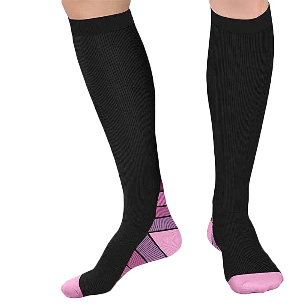 Компрессионные носки для мужчин и женщин лучшие спортивные бега путешествий