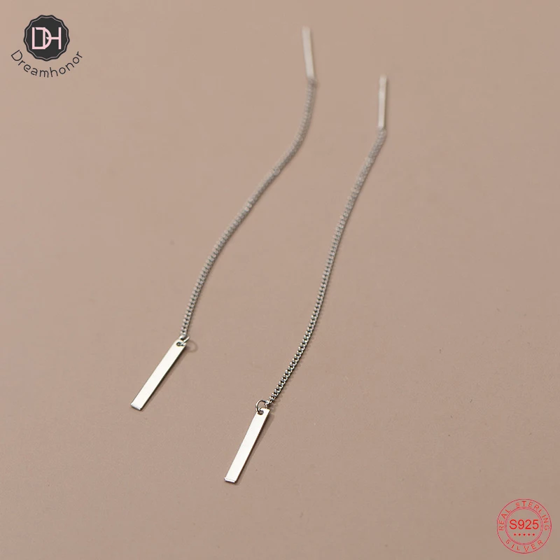 

Женские серьги-протяжки Dreamhonor из серебра 100% пробы, SMT297