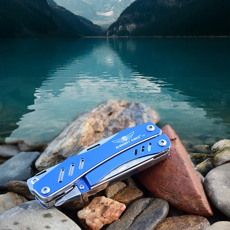 Мультитул ALMIGHTY EAGLE складные плоскогубцы с портативными ножницами ножом