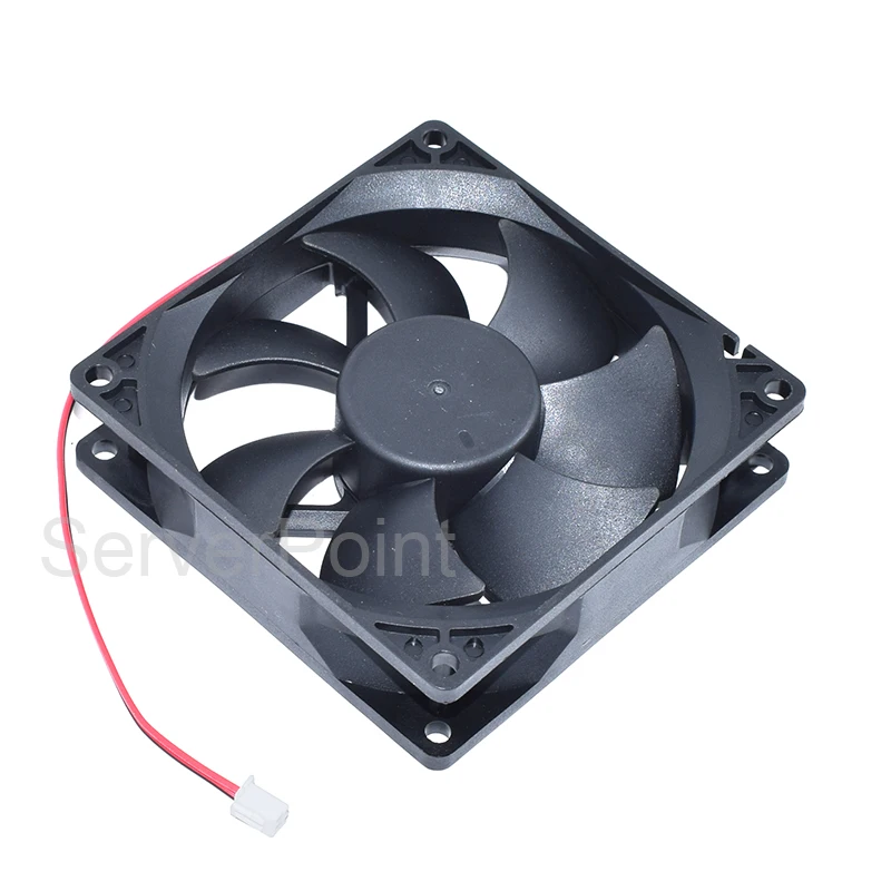 Подлинная Новый AFB0924SH DC24V 0.50A Размеры: 90x90x25 мм 2 контактный квадратный Вентилятор