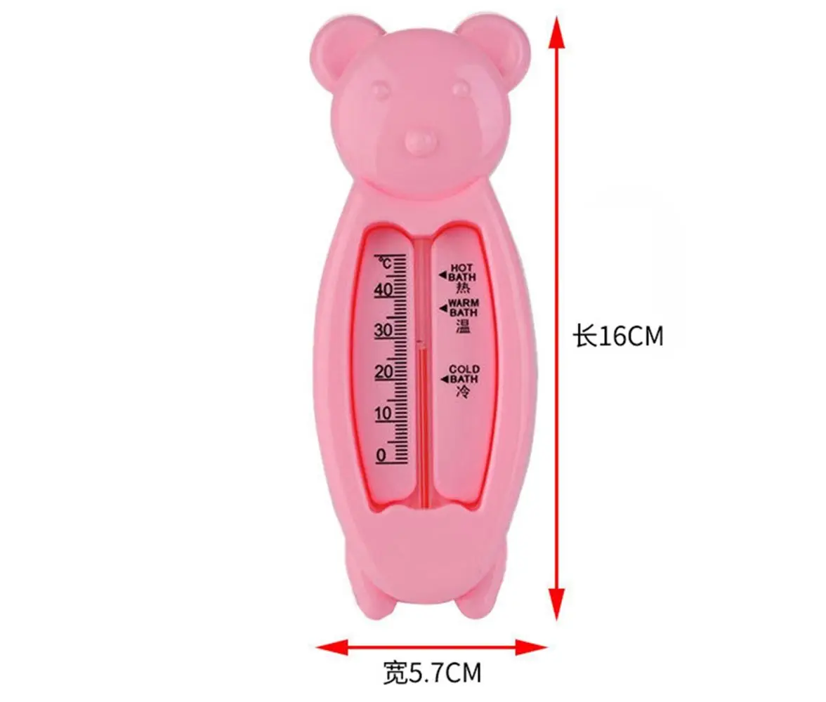 

Cartoon Bear Baby Water Thermometer Kids Indoor Bath Toy Plastic Bath Water Sensor Meter Kids Baby Care Accessories Thermometer