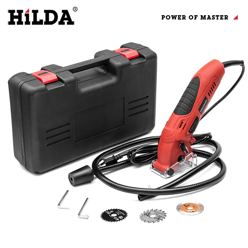 Мини-режущий станок Hilda электрическая циркулярная пила для деревообработки