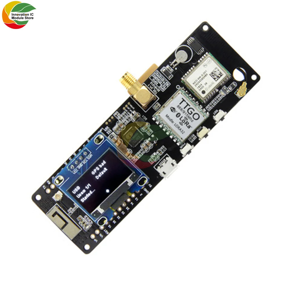 Ziqqucu TTGO Т образной балки V1.1 ESP32 433/868/915/923 МГц Bluetooth модуль беспроводного доступа Wi Fi