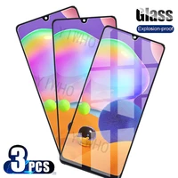3pcs samsun a315f protective glass for samsung galaxy a31 screen protector on the samsan galaxi a 31 tempered glass safety films