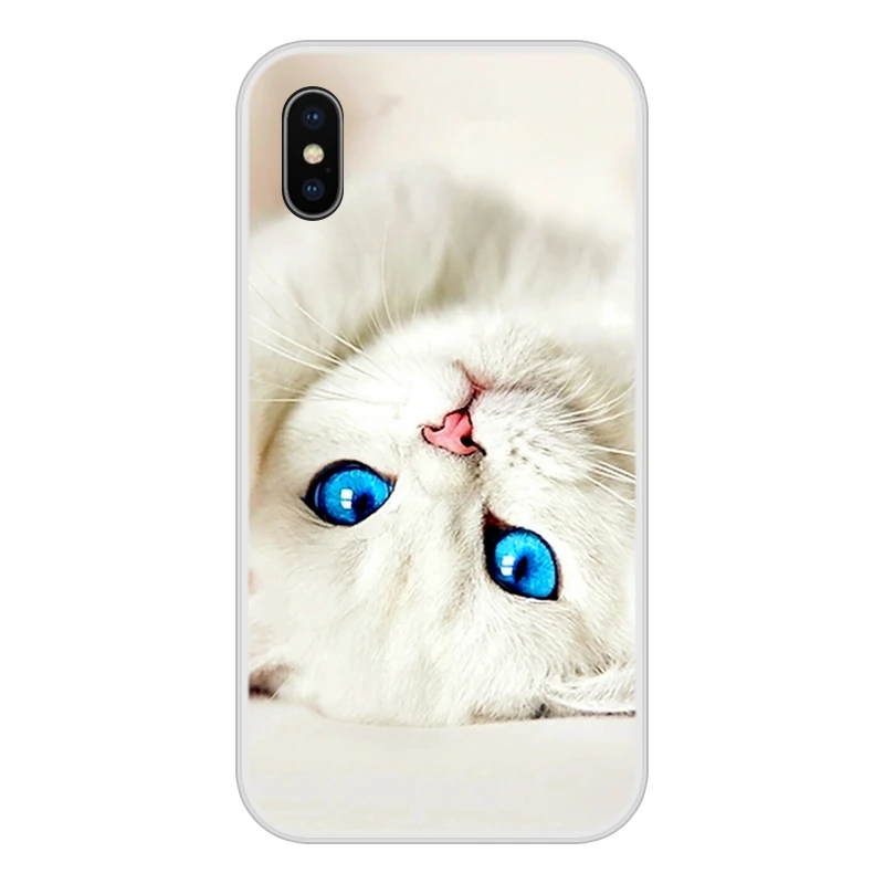 Чехол для Телефона iPhone X 8 7 6 S Plus Мягкий Силиконовый ТПУ милый рисунок краска 5S 5 SE
