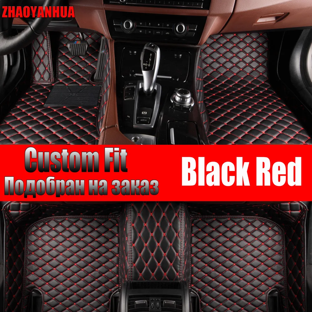 

ZHAOYANHUA car floor mats made for Hyundai Veloster coupe 5D perfect foot case full cover car-styling carpet rugs liners (2011-)