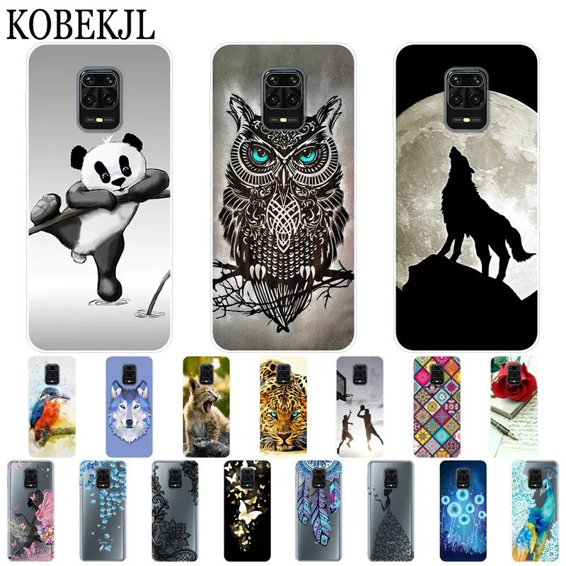 Флип Мягкий ТПУ мультяшный силиконовый чехол для телефона Xiaomi Redmi Note 9S 9 S Note9S Pro Max