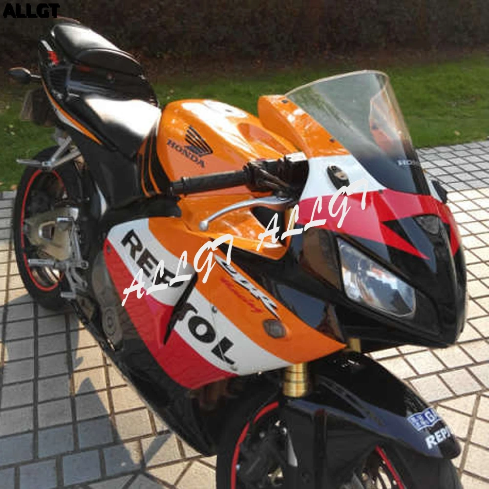 ALLGT ABS пластик лобовое стекло посадка лобового стекла для Honda CBR 600RR F5 2007 2008 2009 2010 2011