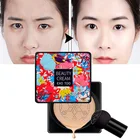 BB воздушная подушка основа с головой гриба CC крем для лица консилер макияж водостойкий компактный увлажняющий отбеливающий косметический крем TSLM1