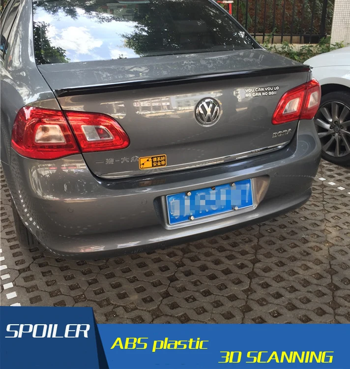 For VW Bora Spoiler High Quality ABS Material Car Rear Wing Primer Color Volkswagen 2010-2014 | Автомобили и мотоциклы