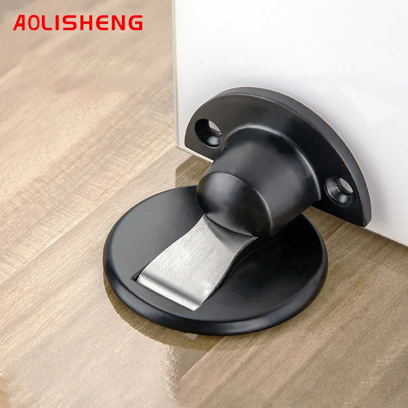 Дверная пробка AOLISHENG защита от столкновений невидимая дверная сильный магнитный