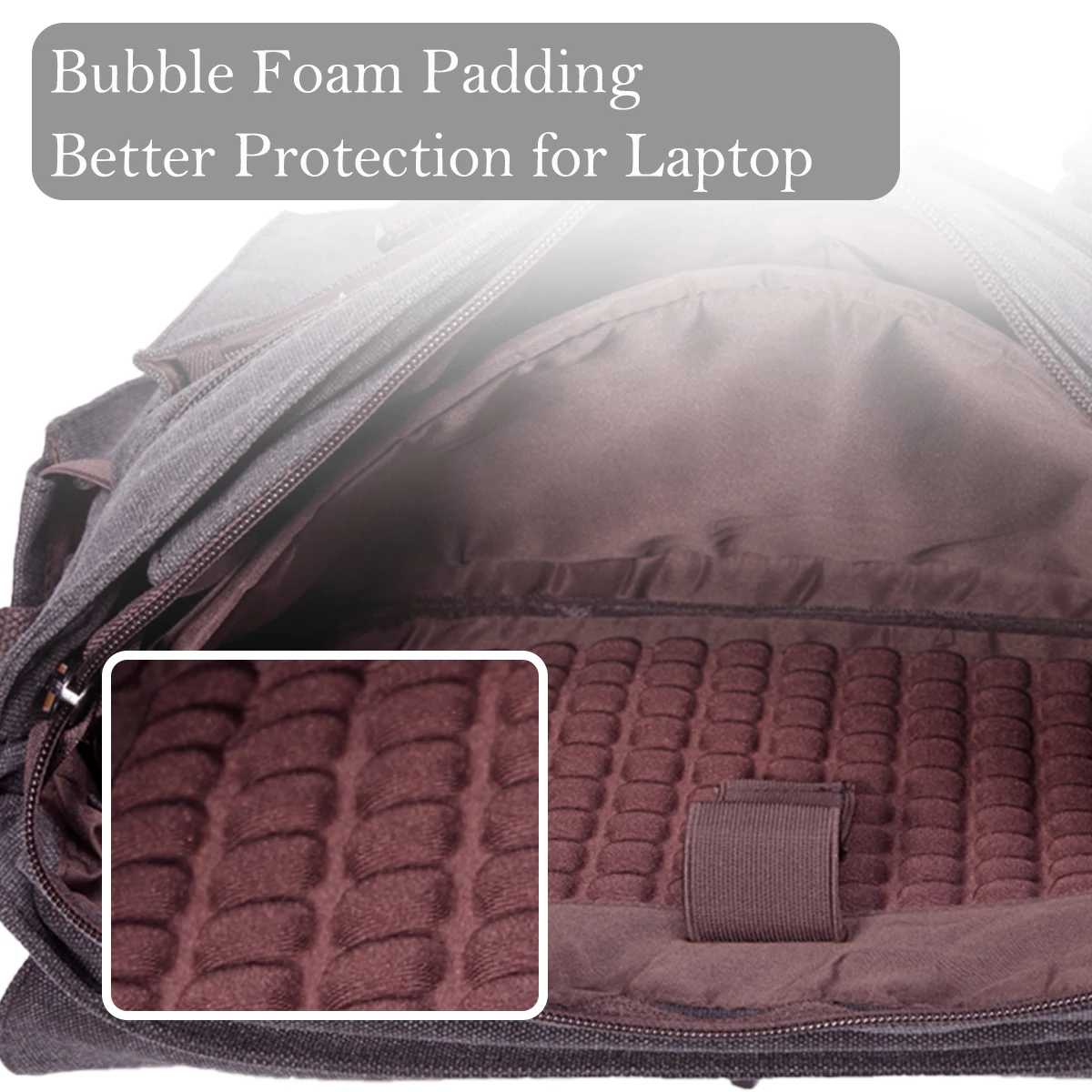 vaschy vintage water resistant canvas briefcase 14 inch laptop messenger bag for men free global shipping