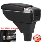 Для MINI Cooper R50 R52 R53 R56 R57 R58 F55 F56 F57 Countryman R60 F60 подлокотник автомобильные аксессуары