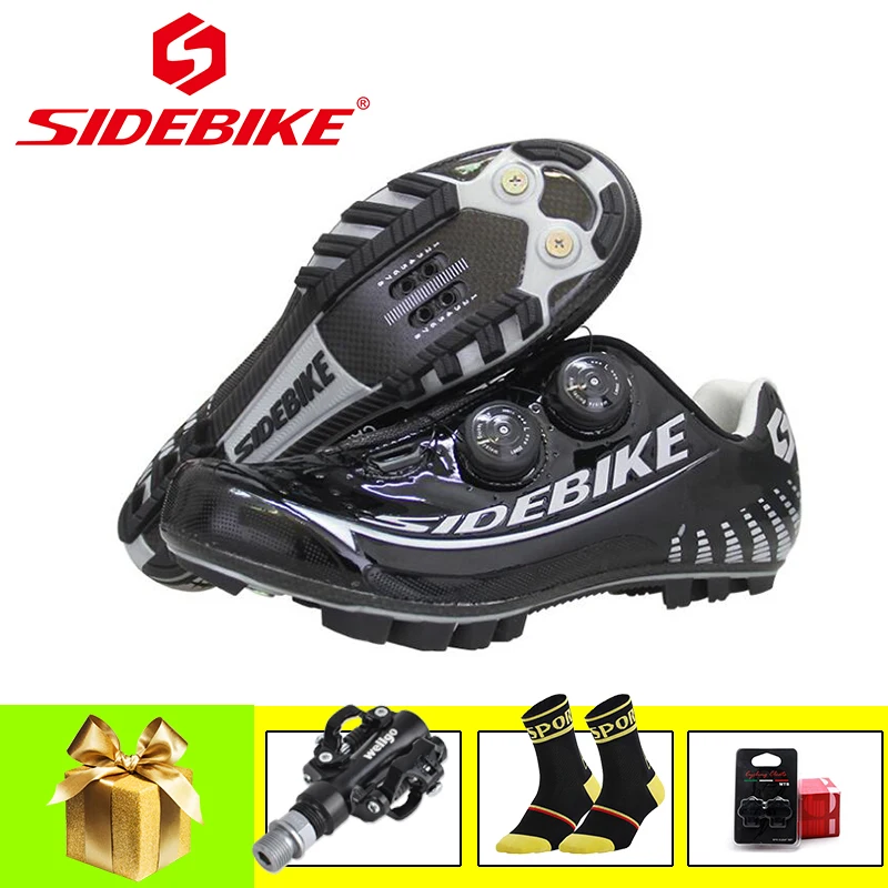 Велосипедная обувь SIDEBIKE сверхлегкие кроссовки из углеродного волокна для