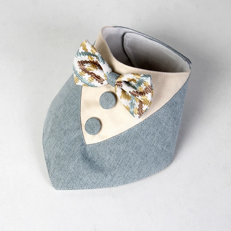 Регулируемый галстук бабочка в британском стиле модные моющиеся банданы для