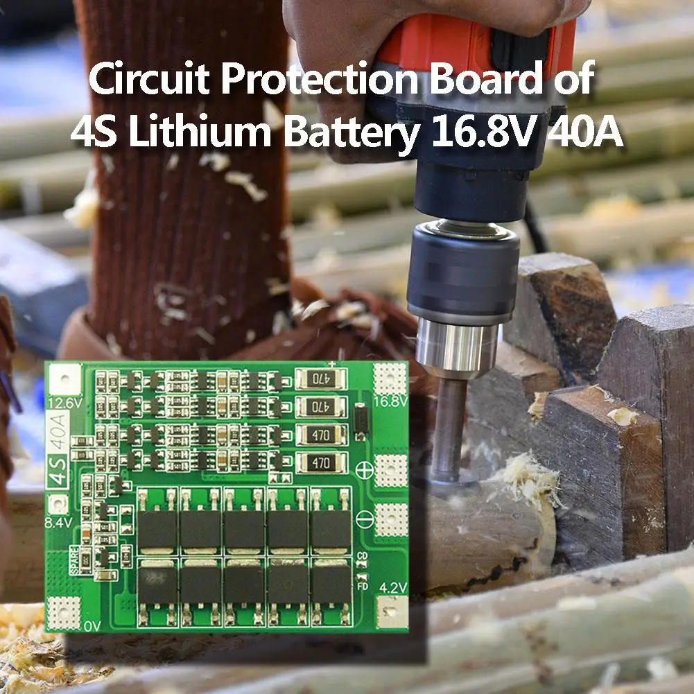 4S 40A 16 8 в литий-ионный аккумулятор 18650 зарядное устройство PCB BMS плата защиты цепи