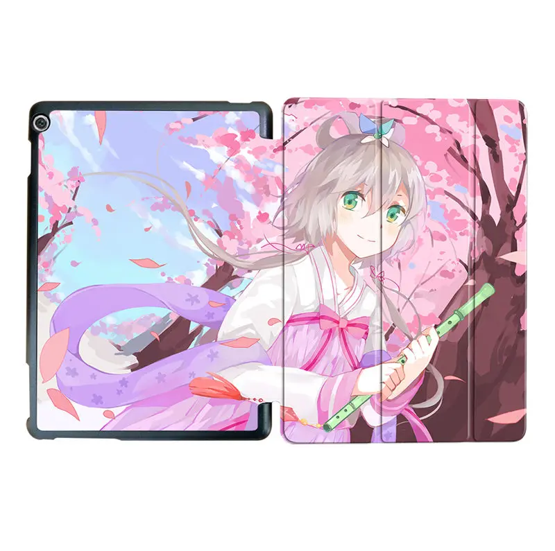 HW05 Чехол Sanmubaba для huawei MediaPad M3 Lite 10 BAH-W09 BAH-AL00 10,1 ''PU кожаный флип-стенд смарт-чехол Защитный чехол для планшета - Цвет: HW05