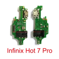 new charger port for infinix hot 7 pro usb charging charge port dock connector board flex cable replacement parts for hot 7pro