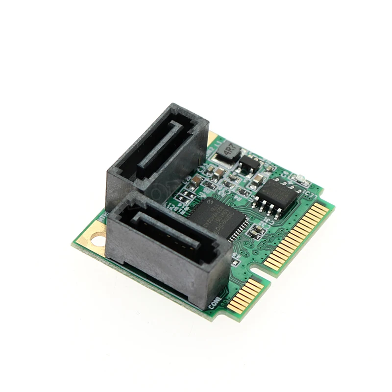 2 Порты Mini PCI-E PCI Express SATA 3 0 конвертер жесткого приводной удлинитель карты с