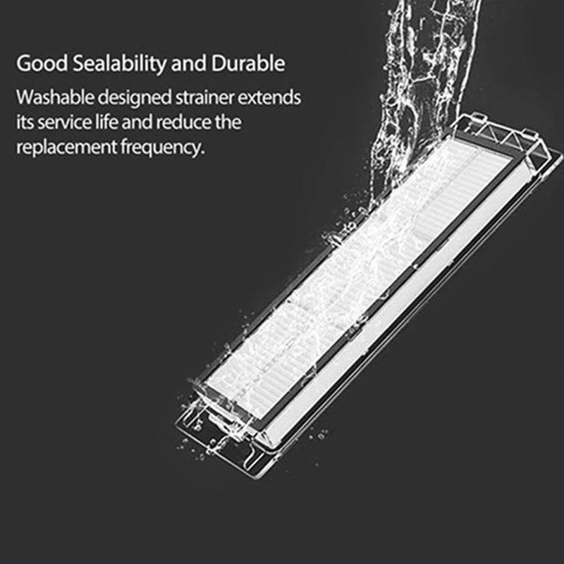 

Promotion!Side Brushes Roller Brushes Hepa Filters for Xiaomi Vacuum 2 for Roborock S50 S51 S6 for Robot Vacuum Cleaner Parts