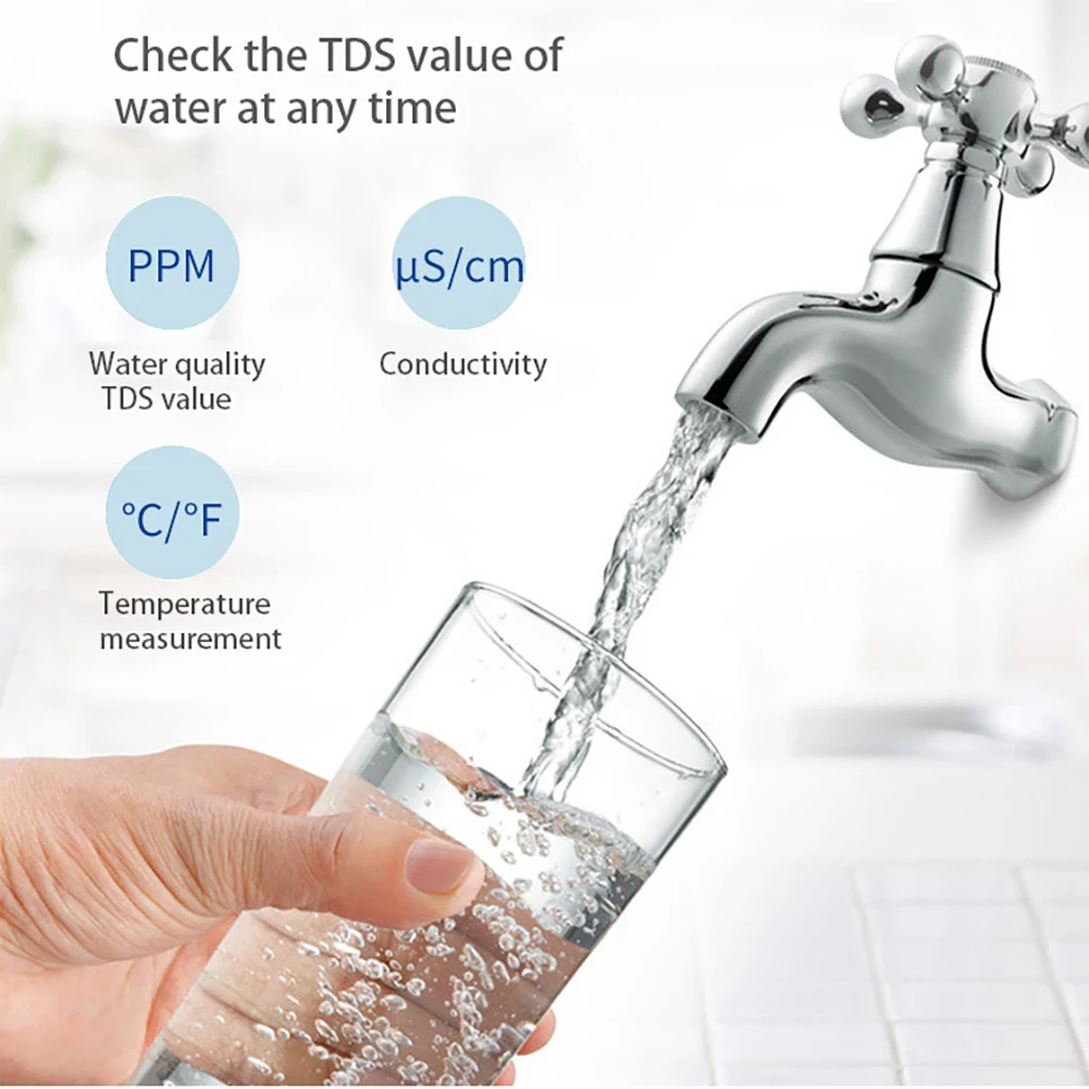 PH Тест качества воды ручка с tds счетчик воды питьевой воды тестер воды PH Ручка с Подсветка для Чистота воды Температура безопасный PH проверить