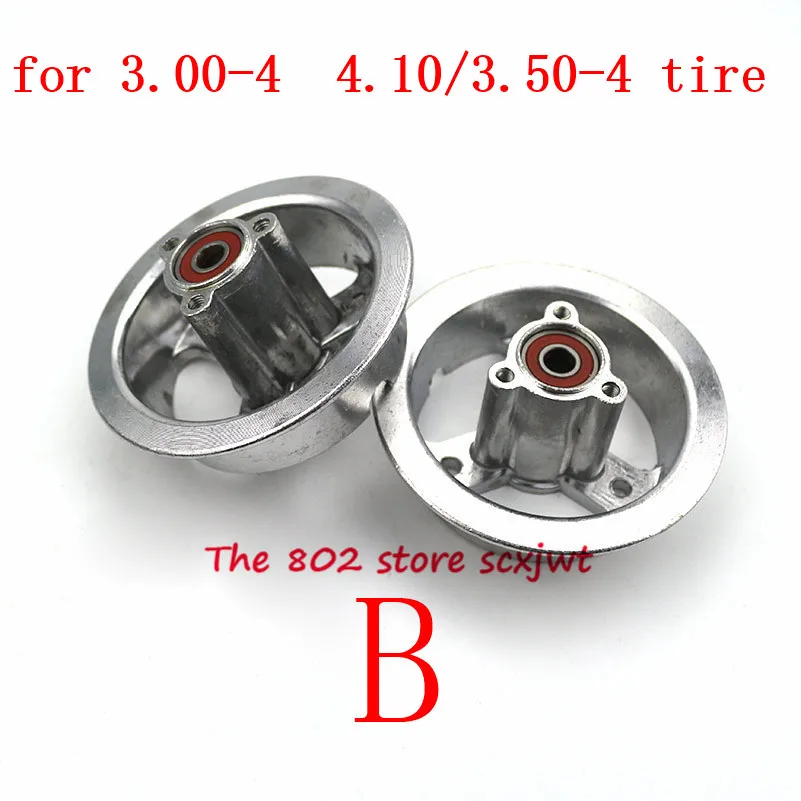 Super quality 4 inch wheel Rim 3.00-4 4.10/3.50-4 9x3.50-4 Sets Mobility Freewheel Scooter Electric Gas ATV tire | Автомобили и