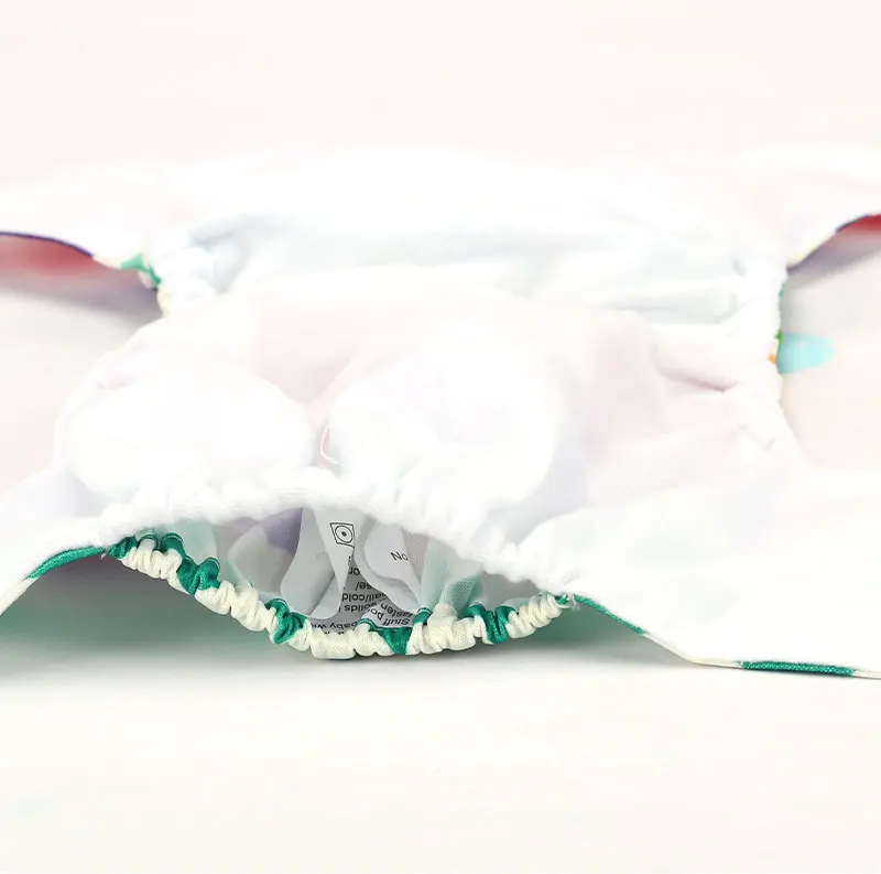 В PORORO Размеры регулируемый современная ткань Многоразовые пеленки младенца