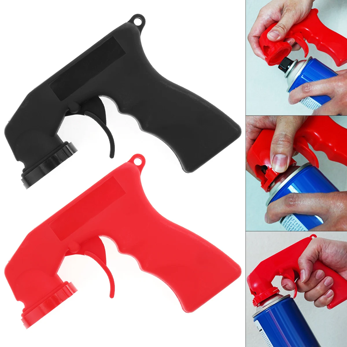 

Portable Car Paint Care Aerosol Spray Gun Grip Care Maintenance Auto Painting Power-assisted Handle Spray-gun Auxiliary Tool