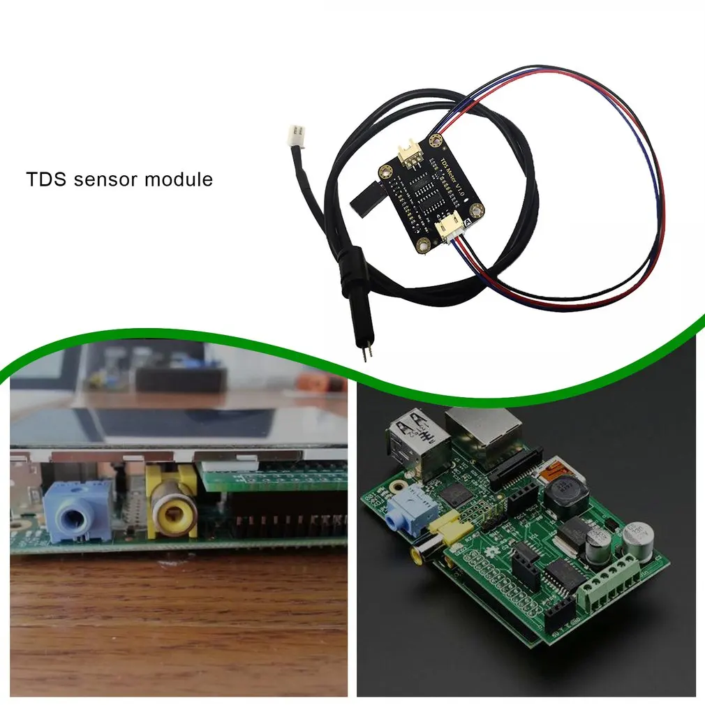 

Модуль датчика TDS, датчик проводимости Воды для обнаружения жидкости, модуль контроля качества воды, монитор