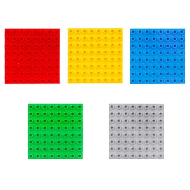 Большая частица Diy строительное основание для блоков Совместимо с Duploed Baseplate кирпичи аксессуары игрушки для детей подарок для детей