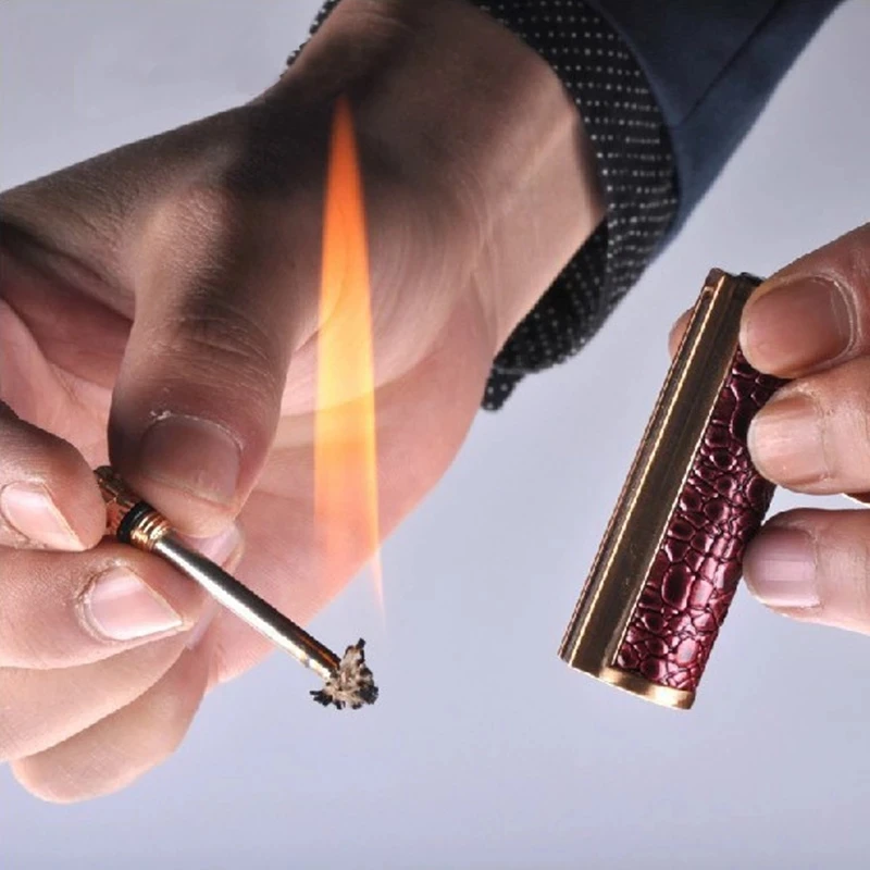 

Honest permanent waterproof flint kerosene camping trip game outdoor survival tools one million cigarette lighter