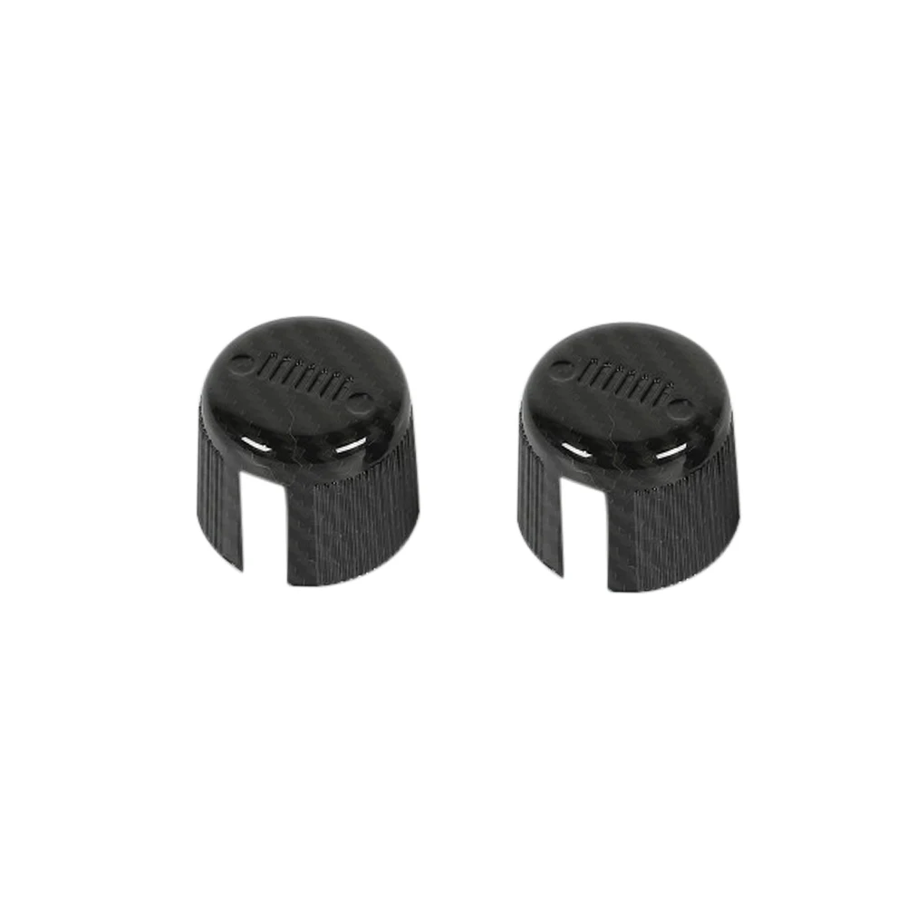 

Headlight/Wiper Switch Decoration Cover Self Adhesive Carbon Fiber Trim for Jeep Wrangler JK 2007-2017 Car Interior Accessories
