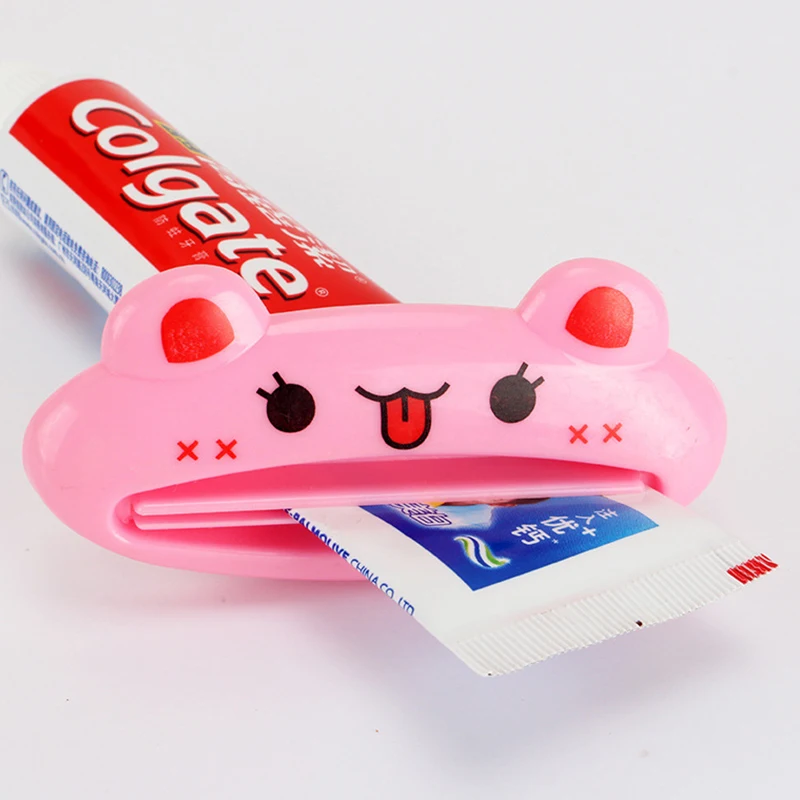 1PC multi-function kitchen accessories tool DIY cartoon toothpaste squeezer family bathroom decoration random kitchen appliances