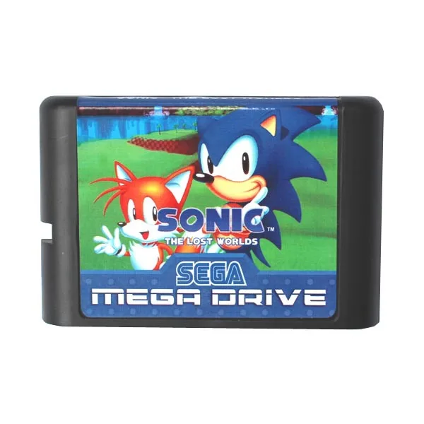 Игровая карта Sonic The Lost World 16 bit MD для Sega Mega Drive Genesis|Картриджи| |
