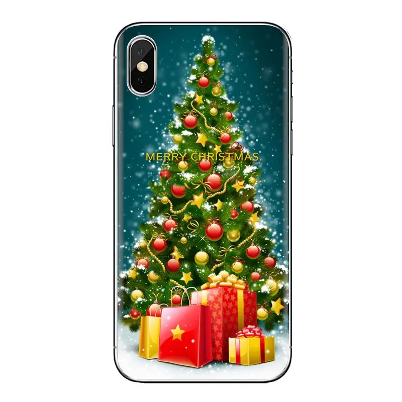 Чехлы для samsung Galaxy S2 S3 S4 S5 MINI S6 S7 edge S8 S9 Plus Note 2 3 4 5 8 Coque Fundas веселые рождественские