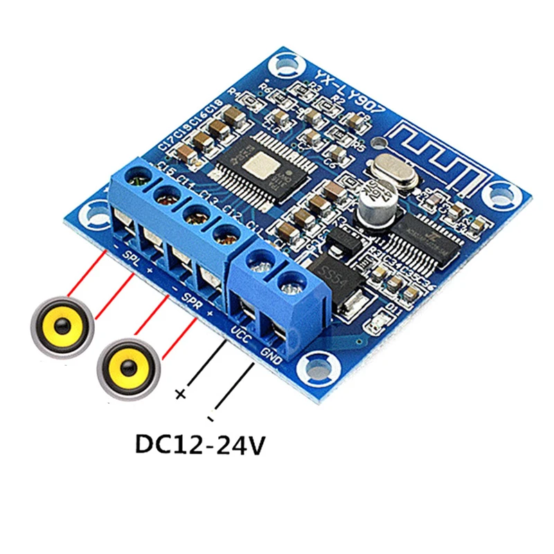 Цифровой аудио усилитель 50 Вт * 2 TPA3116D2 Bluetooth 4 мощности bluetooth динамик модуль TPA3116 amp 0